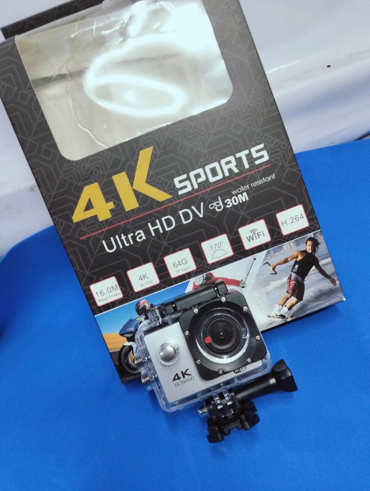 1080p Sports Wifi Camera 4K Digital Video Camera 30m Waterproof HD Camcorder 2.0' Screen