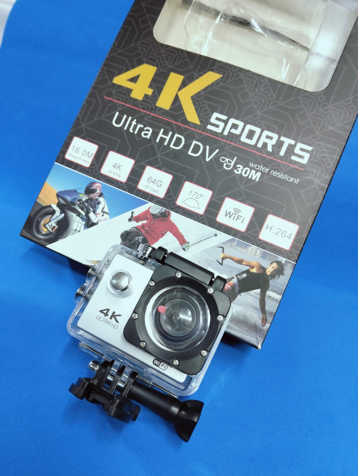 1080p Sports Wifi Camera 4K Digital Video Camera 30m Waterproof HD Camcorder 2.0' Screen