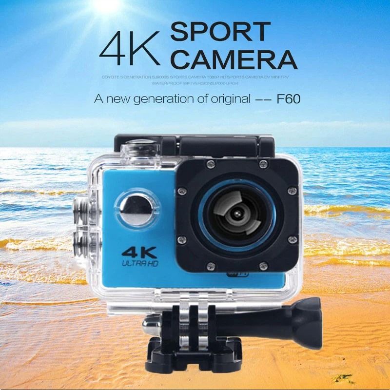 1080p Sports Wifi Camera 4K Digital Video Camera 30m Waterproof HD Camcorder 2.0' Screen