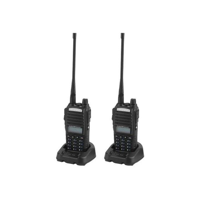 Double “BaoFeng UV82 High-Performance Handheld Walkie Talkie with Dual Display, Programmable Channels, and Enhanced Audio Clarity for Reliable Communication”