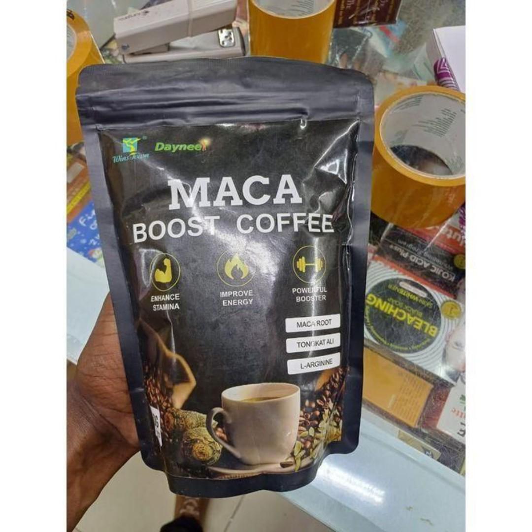 Maca BOOST COFFEE ENHANCE STAMINA IMPROVE ENERGY POWERFUL BOOSTER ROOT TONGKAT ALI L-ARGININE KOJIC ACID Plus+