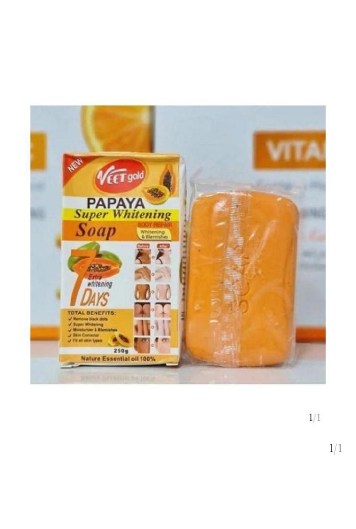 papaya super whitening body soap