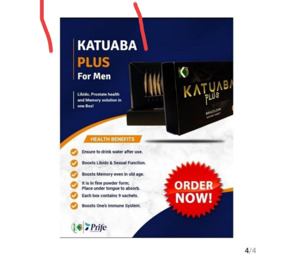 katuaba plus ( erectile dysfunction, premature ejaculation, harder penis, memory loss, sexual desire, view 4