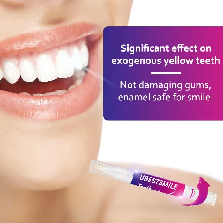 Teeth Whitening Pen (3 Count), No Sensitivity Teeth Whitening Gel, Effective Teeth Whitener, Travel-Friendly Tooth Whitening Pen, Carbamide Peroxide Tooth Bleaching Gel for Adults