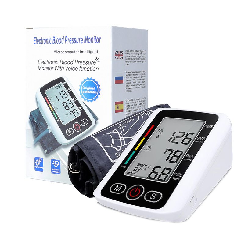 Blood Pressure Monitors for Home use with Cuff Arm,Automatic Blood Pressure Machine Upper Arm