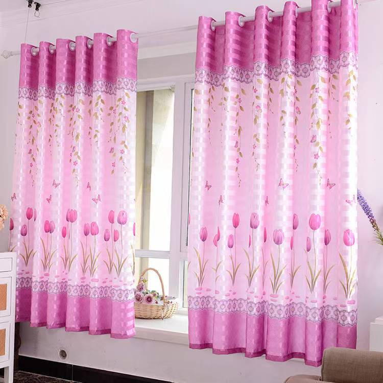 2pcs Blackout Curtains for Living Room Bedroom Window Curtain Panels Room Darkening Thermal Insulated Excluding bars and sheers