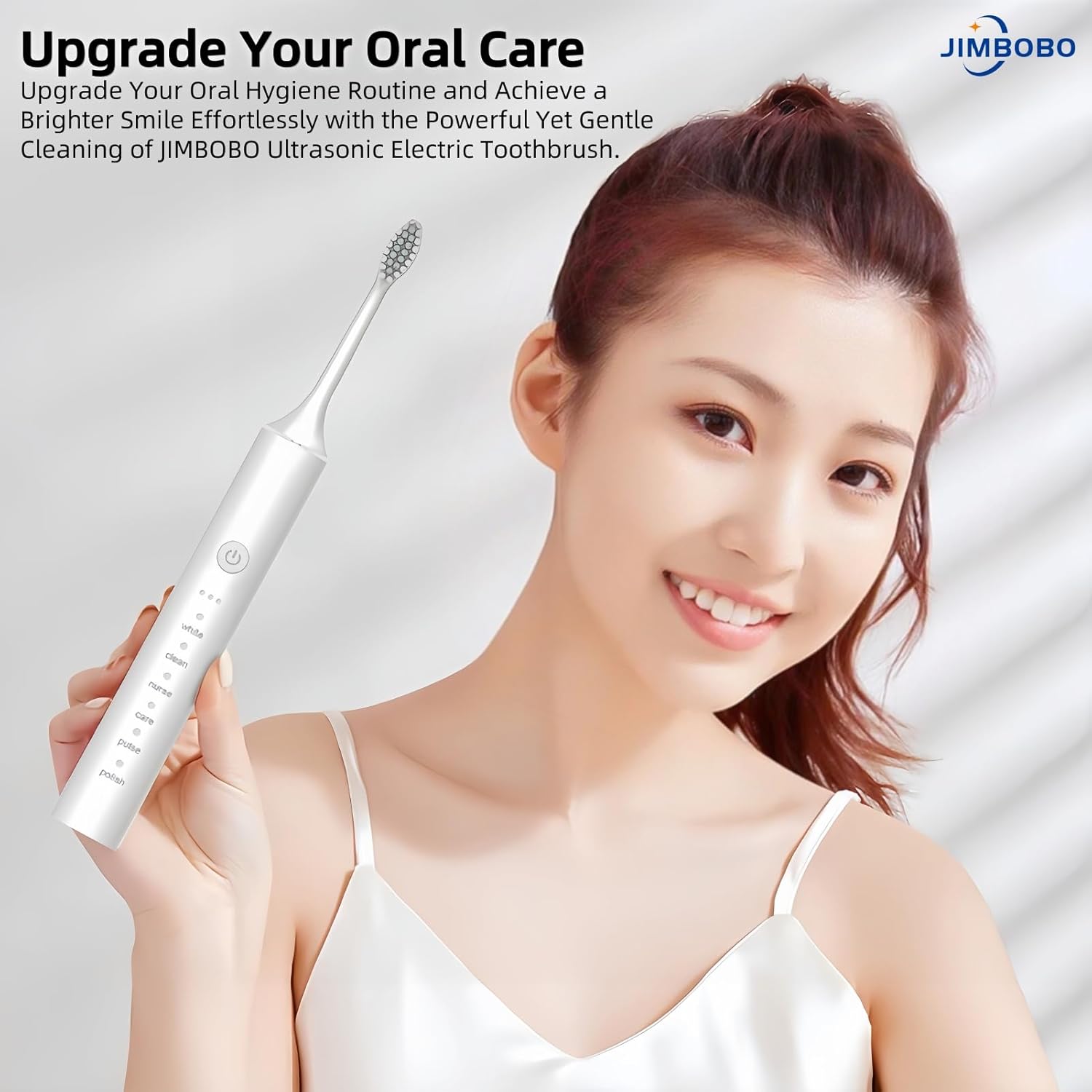 Electric Toothbrush for Adults, Rechargeable Toothbrush 6 Powerful Modes with 3 Intensity Levels,4 Soft Brush Heads