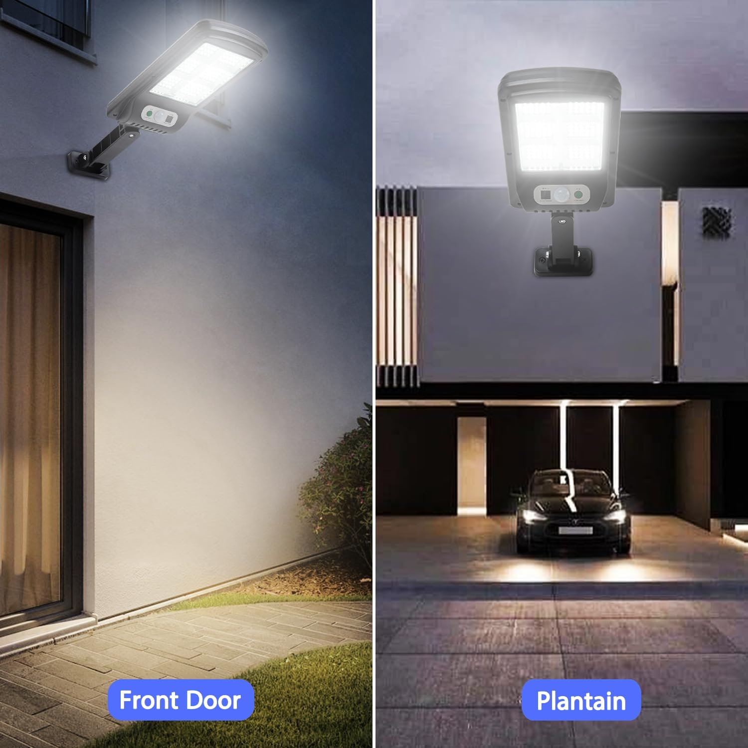 Led Solar Street Lights Outdoor,225COB  Remote Control Wireless Ip65 Motion Sensor Security Wall Light with 3 Modes for Garden, Street, Deck, Yard, Garage, Patio