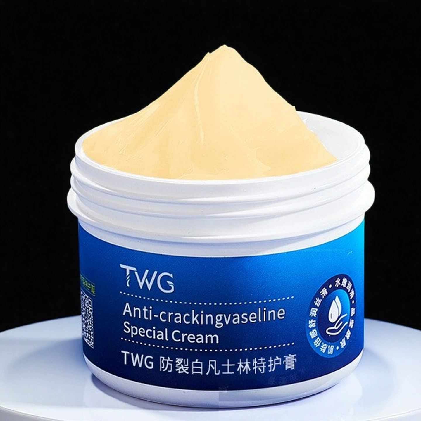 Vaseline Healing Balm, Hard Working Hands Cream, Organic Hand Cream for Dry Cracked Hands, Long Lasting Hand Moisturizer/Dry Hands Treatment