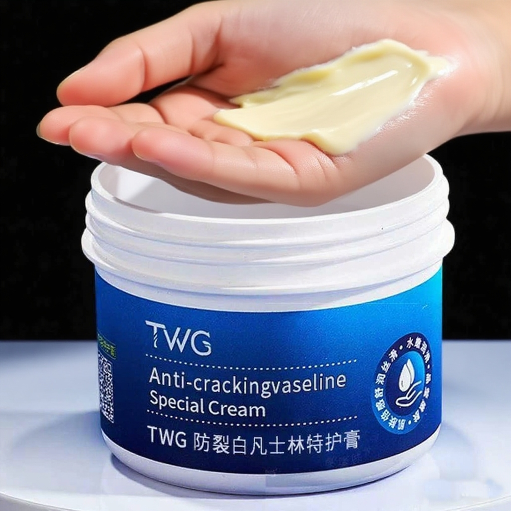 Vaseline Healing Balm, Hard Working Hands Cream, Organic Hand Cream for Dry Cracked Hands, Long Lasting Hand Moisturizer/Dry Hands Treatment