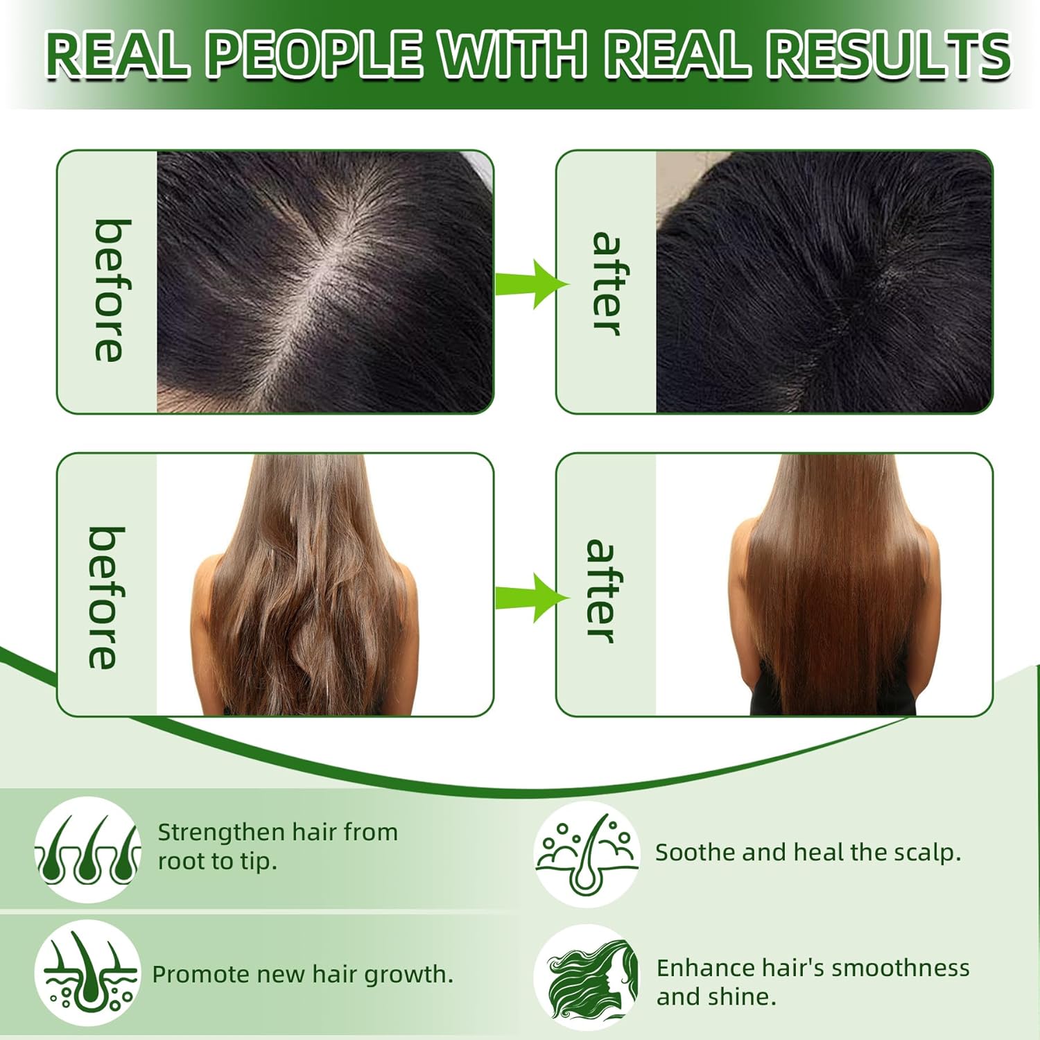 Batana Oil for Hair Growth, Natural Hair Growth Oil, Prevent Hair Loss and Enhances Thickness, Batana for Hair-Thickness, Nourishes and Strengthens