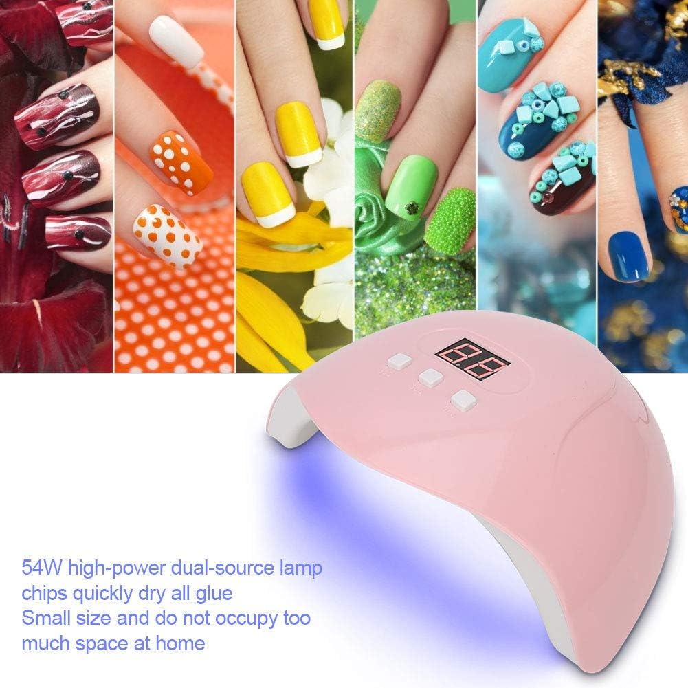 35pcs Gel Nail Polish Kit with U V light and Drill Starter Kit,16 Colors Gel Polish Set  Top Base Coat All season Fashion Popular Colors Professional Nail Lamp Gel Manicure Kit Gifts for Women