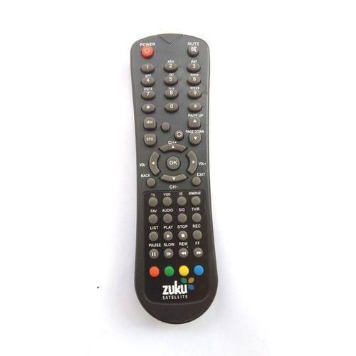 ZUKU Decoder Remote Control SATELITE +Free Batteries