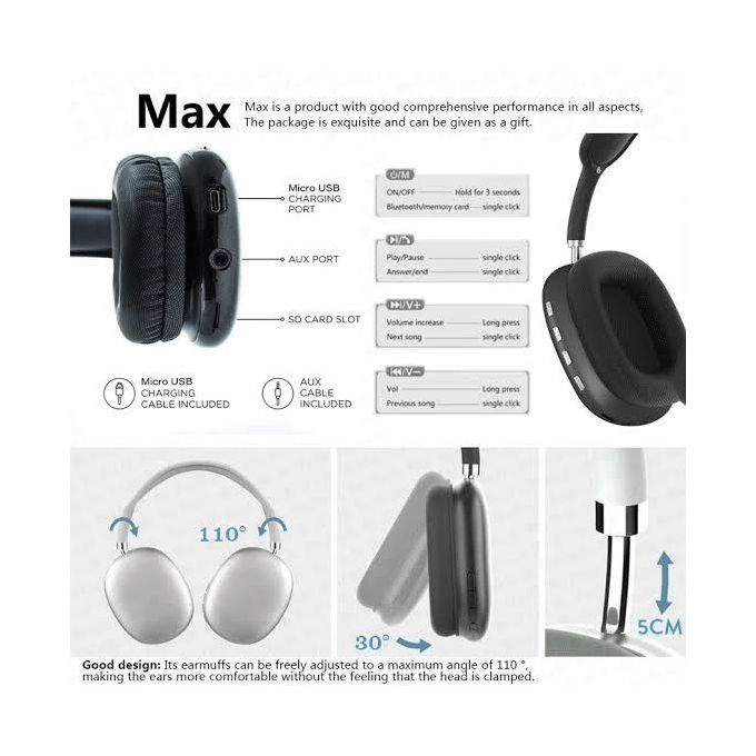 Oraimo Over the Ear Bluetooth Wireless Headphone