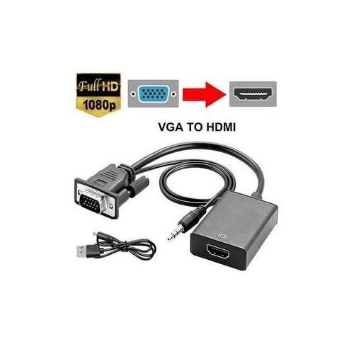 VGA / HDMI ADAPTER WITH 3.5MM AUDIO