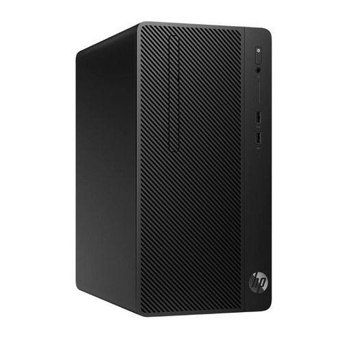 Refurbished HP 290 G2 Micro Tower Intel Core i5-8500 3.0 GHz / 4.1 GHz Turbo Six Core Processor, 4GB RAM, 1TB HDD, DVD RW, Windows 10 Pro