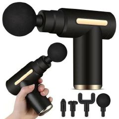 Most Sturdy And Durable Handheld body Massage Gun Muscle Relaxation With 4 Heads with gift