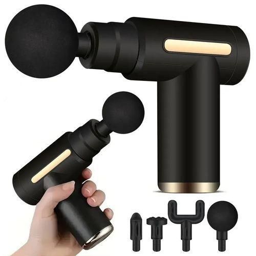 Most Sturdy And Durable Handheld body Massage Gun Muscle Relaxation With 4 Heads with gift