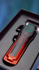 Professional Rechargeable Hair Clipper – Cordless Barber Trimmer with Adjustable Blades & Guide Combs with free gift