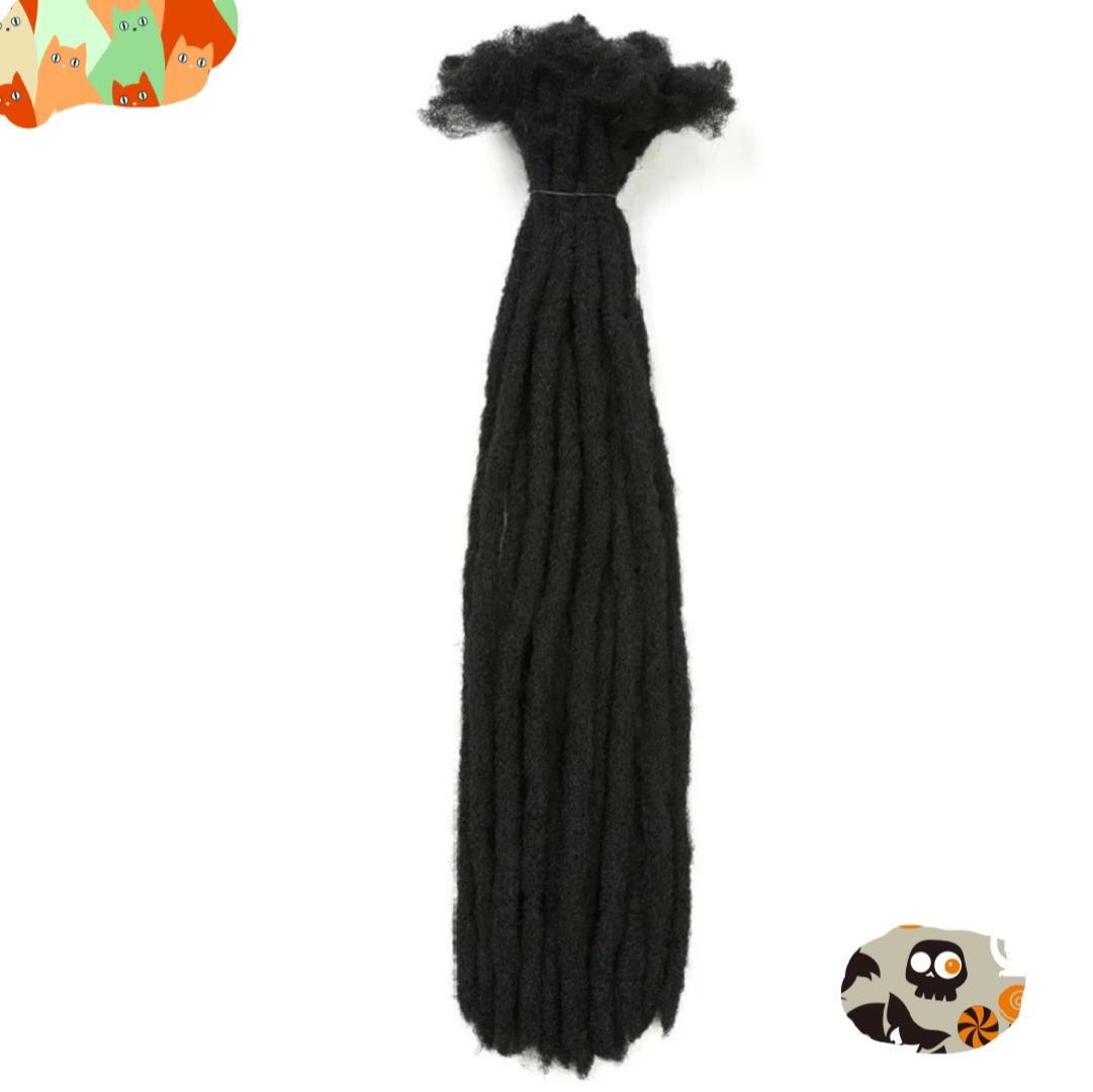 Artificial Synthetic Dreadlocks Crochet Hair, 21 inches, 80 pcs