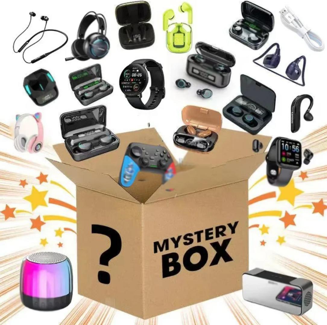 Mystery Box Random Phone Accessories to Electronic Appliances, 1 Random Item 1Pc, Best For Random Gifts