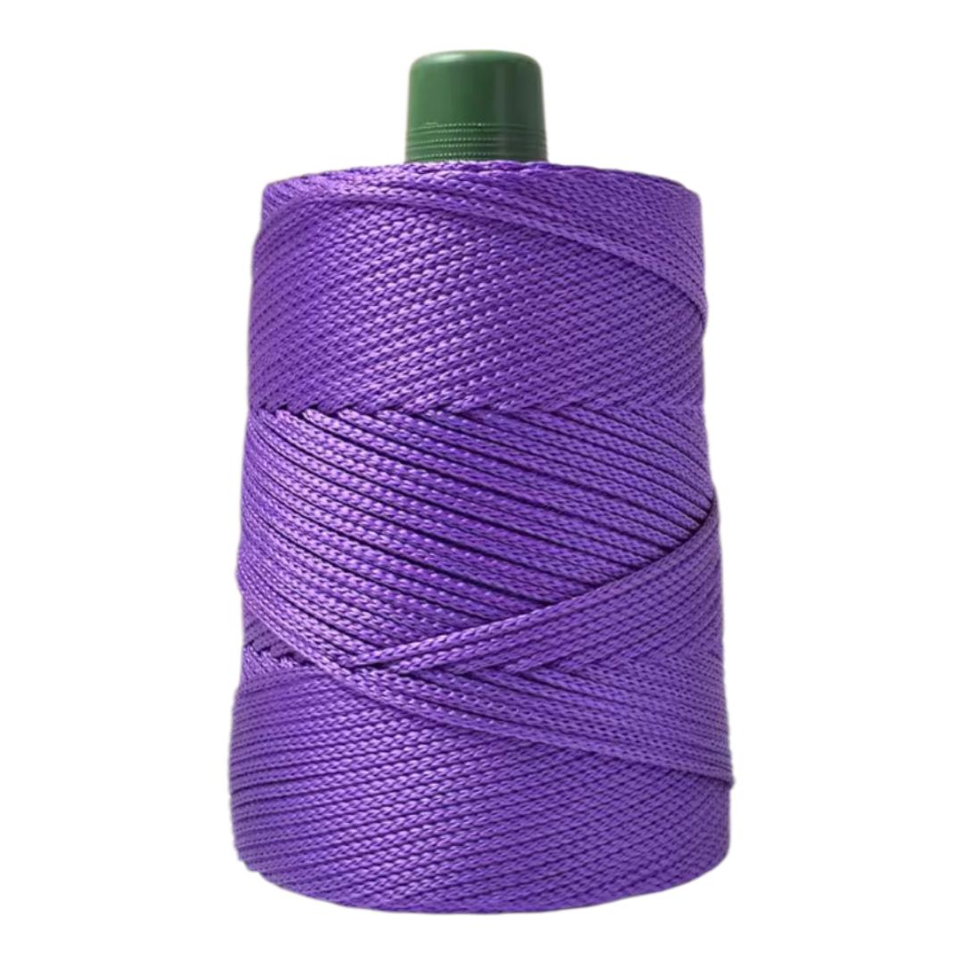 Purple Polyester Yarn 1PC For Crochet and Crafts Used in making handbags and hats