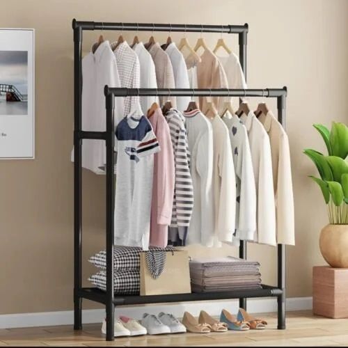 Double Rail Clothes Rack