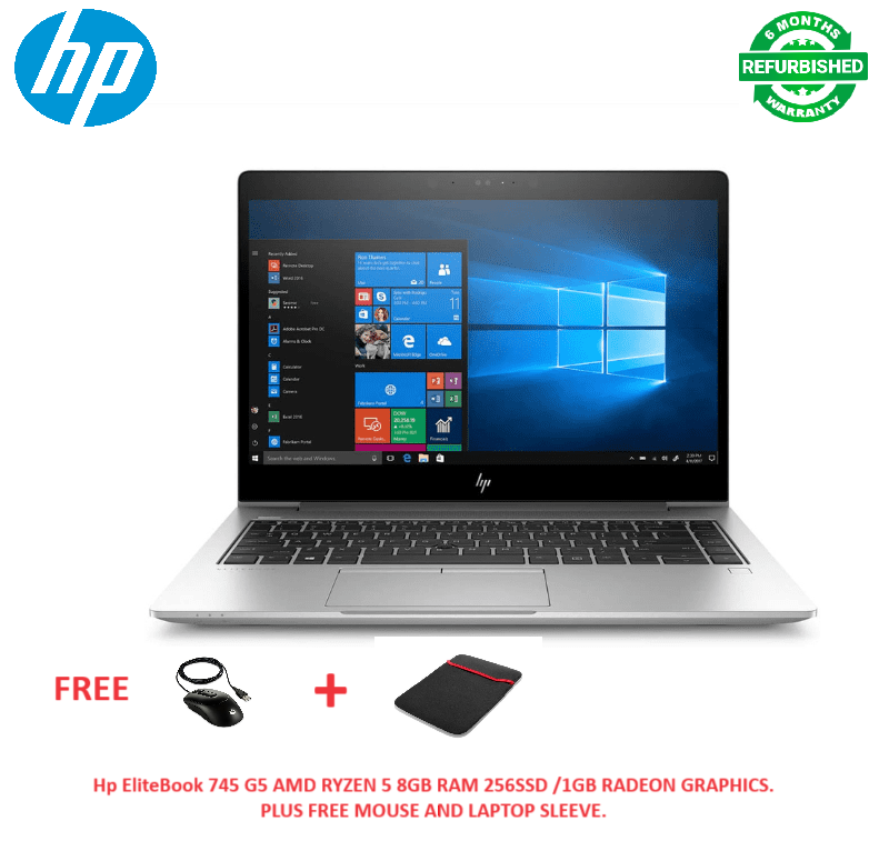 ( HOT DEAL Free laptop Sleeve ) Factory Refurbished Hp EliteBook 840 G6 i5  8th gen/ 8gb ram/ 256ssd Refurbished Laptops Notebooks Computers