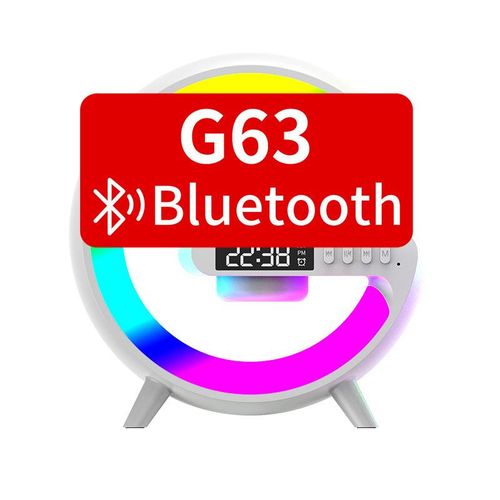 G63 Multi-functional G63 Bluetooth speaker Home decoration modeling smart lights Dazzling ambiance light clock