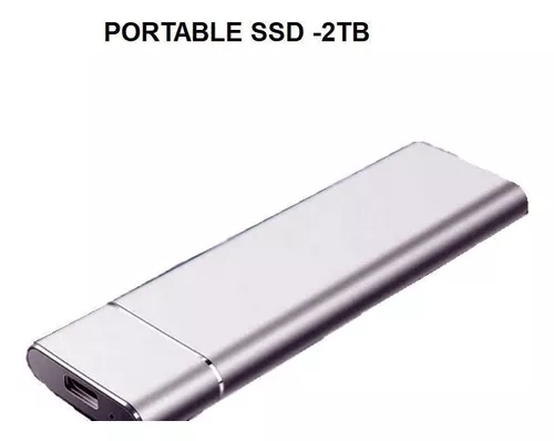 SSD Mobile Solid State Drive 2TB 1TB Storage Device Hard Drive Computer Portable USB 3.1 Mobile Hard Drives Solid State