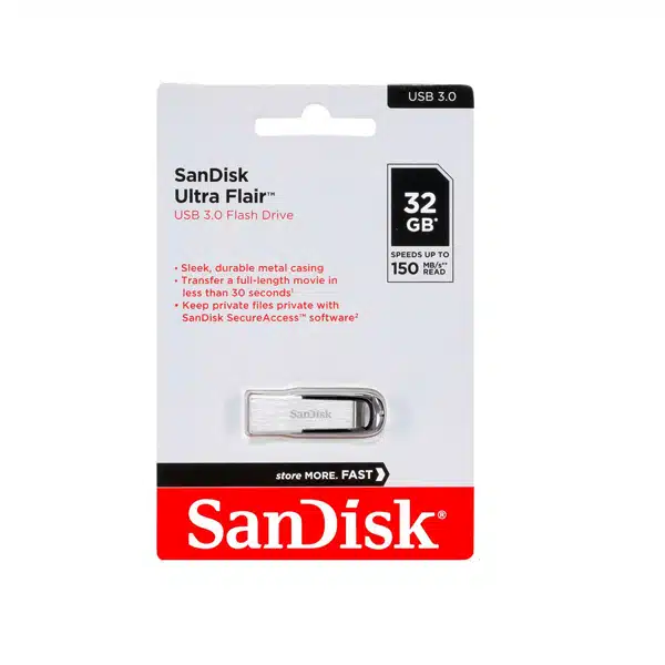 128GB 64GB 32GB 16GB Brand New Original SanDisk 3.0 USB Flash Drive  Flashdisk ULTRA FLAIR Memory Stick Pen Pendrive USB Flash Disk