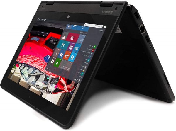 Touchscreen Refurbished LENOVO YOGA 11E 4GB RAM 128GB SSD REFURBISHED LAPTOP , BLACK , 12" INCH , INSTALLED WINDOWS 10 PRO