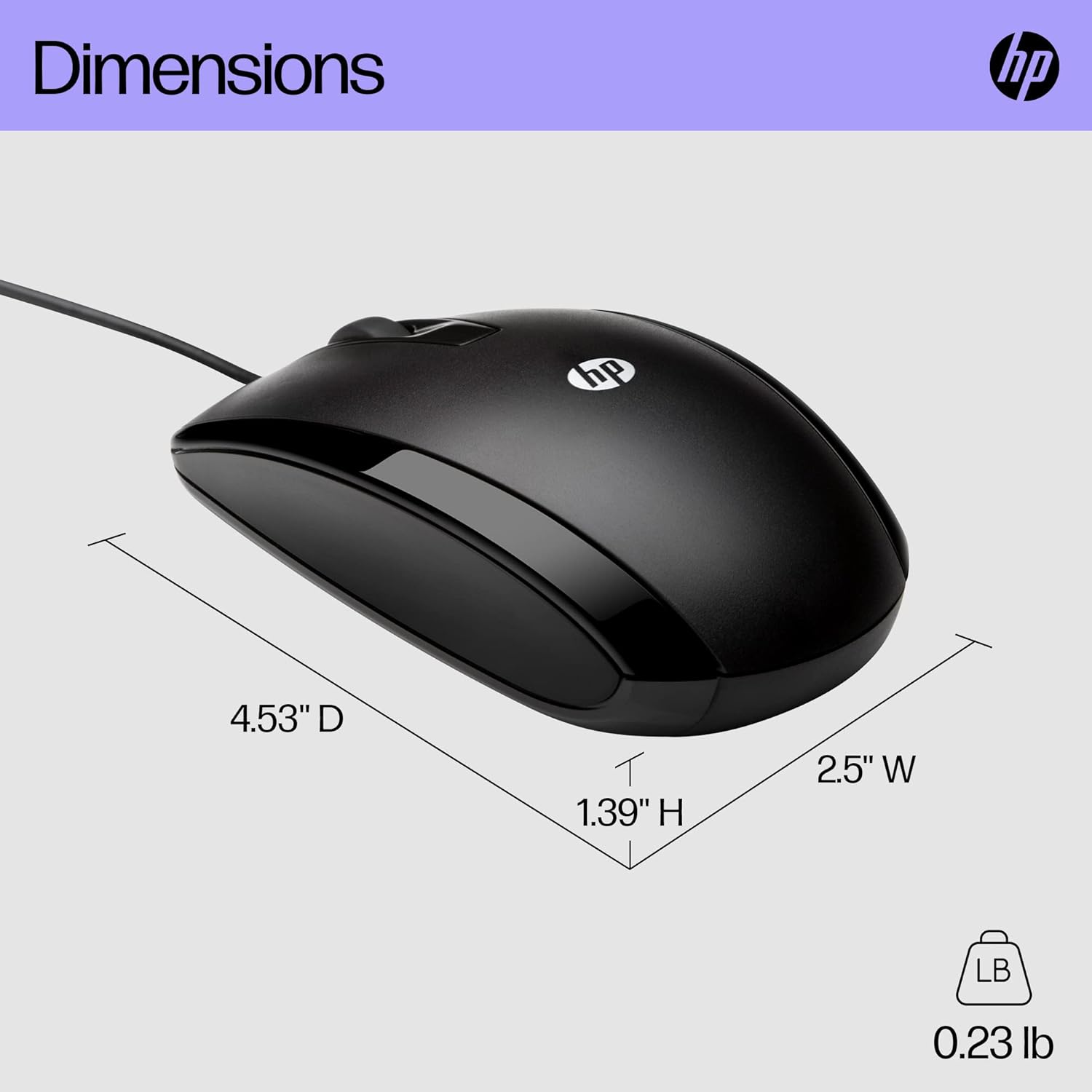 Limited Hot Offers QUALITY Cheap Fast Selling HP Wired USB Mouse X500 Optica Available USB port; Microsoft Windows XP/Vista/7/8 or Mac OSX 3 buttons: two primary buttons and clickable scroll wheel.