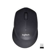 Logitech M330 Silent Plus Wireless Mouse with USB Nano Receiver..silent clicking ,low power usage ,very stlylish mouse (copy)