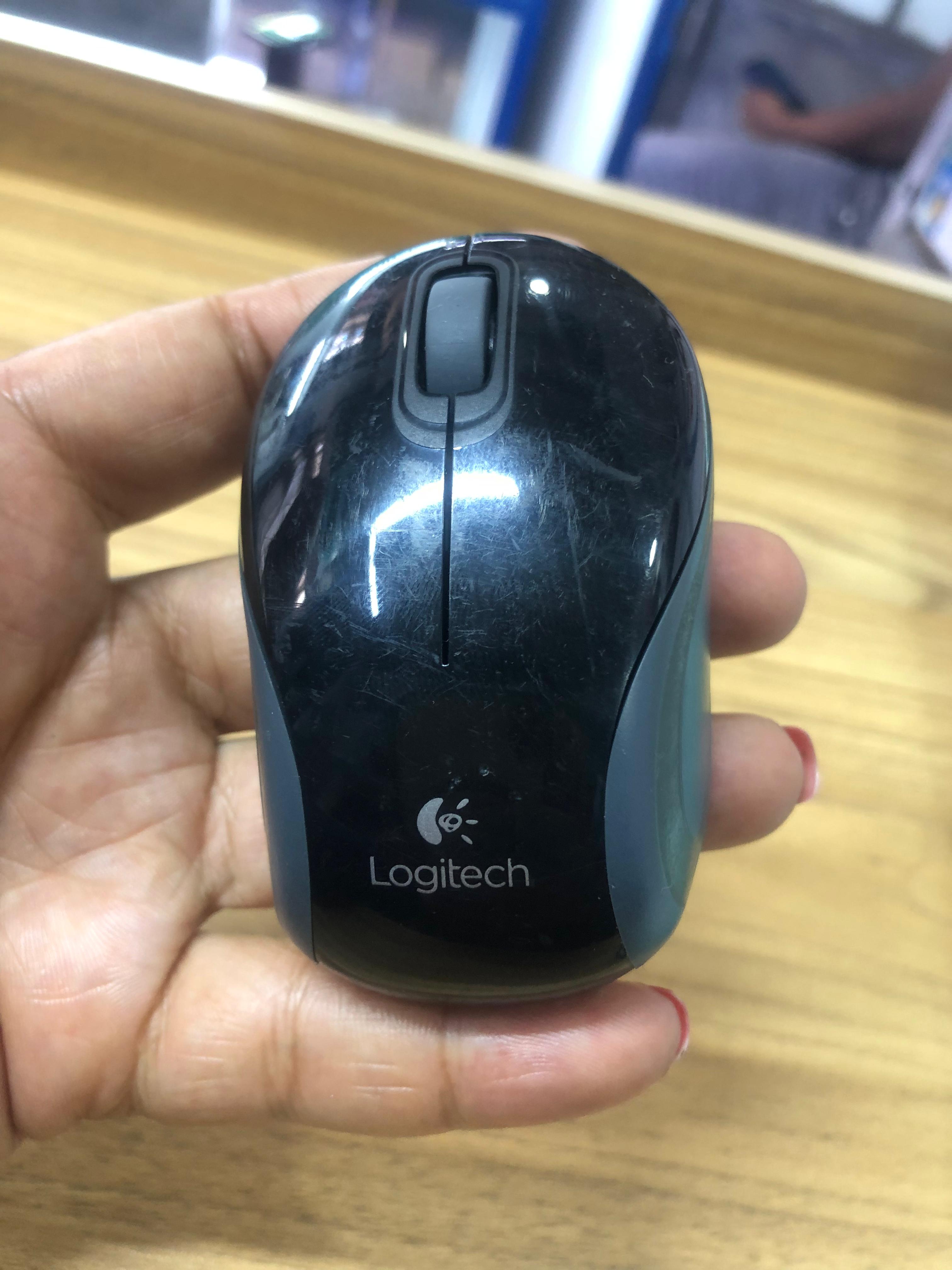 Refurblished logitech wireless mouse m187,slim mouse wireless mouse,Logitech mouse ,Logitech micro mouse m187
