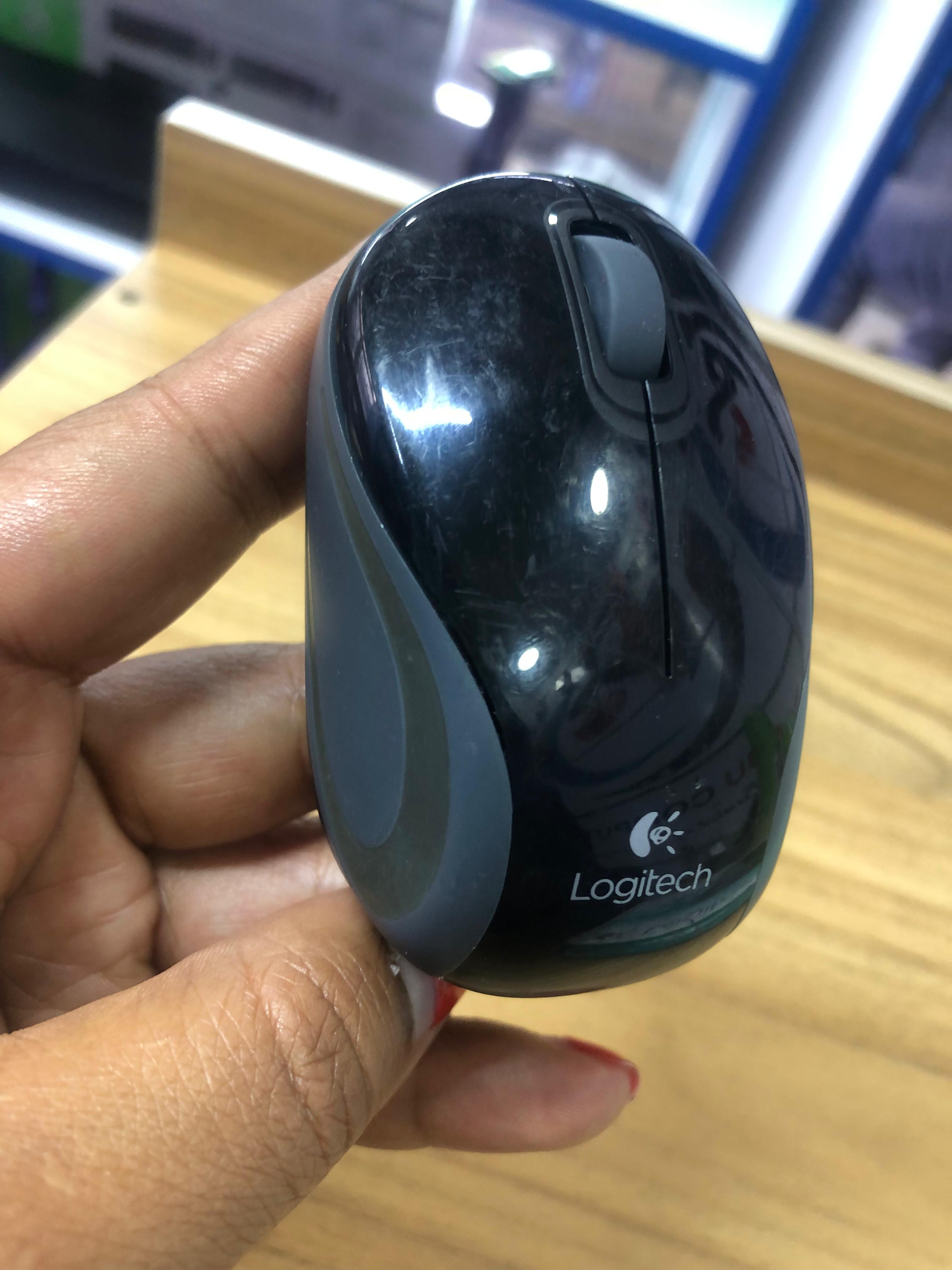 Refurblished logitech wireless mouse m187,slim mouse wireless mouse,Logitech mouse ,Logitech micro mouse m187