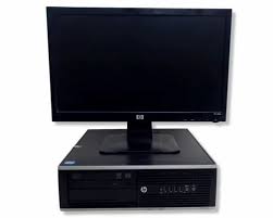 HP complete computer set desktop core i5 2nd gen 8gb 500gb hdd windows 10 pro installed,office 2019, 19 inches wide monitor, Refurblished computer full set desktop.