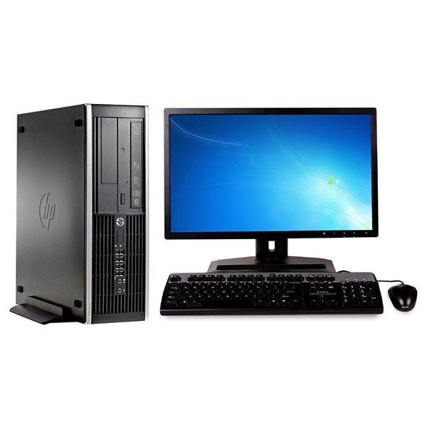 HP complete computer set desktop core i5 2nd gen 8gb 500gb hdd windows 10 pro installed,office 2019, 19 inches wide monitor, Refurblished computer full set desktop.