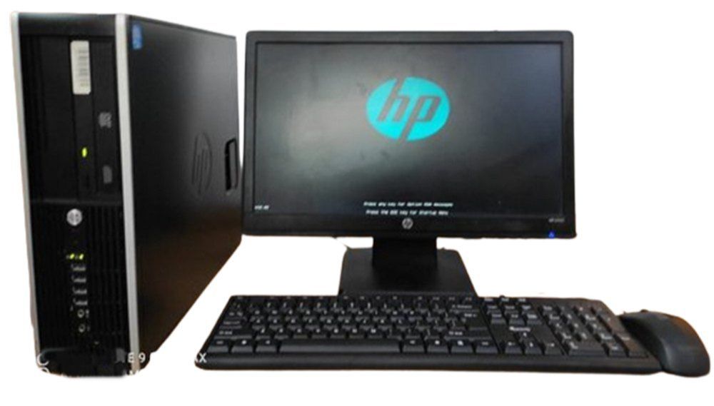 HP complete computer set desktop core i5 2nd gen 8gb 500gb hdd windows 10 pro installed,office 2019, 19 inches wide monitor, Refurblished computer full set desktop.