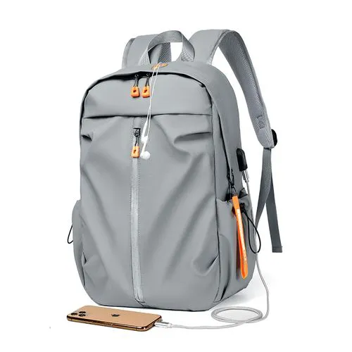 Waterproof backpacks School Bag Backpack for Men Women School Bag Bookbag USB Laptop Bag Notebook Bag Travel Bag Anti-Theft Leisure Nylon Cloth Bags