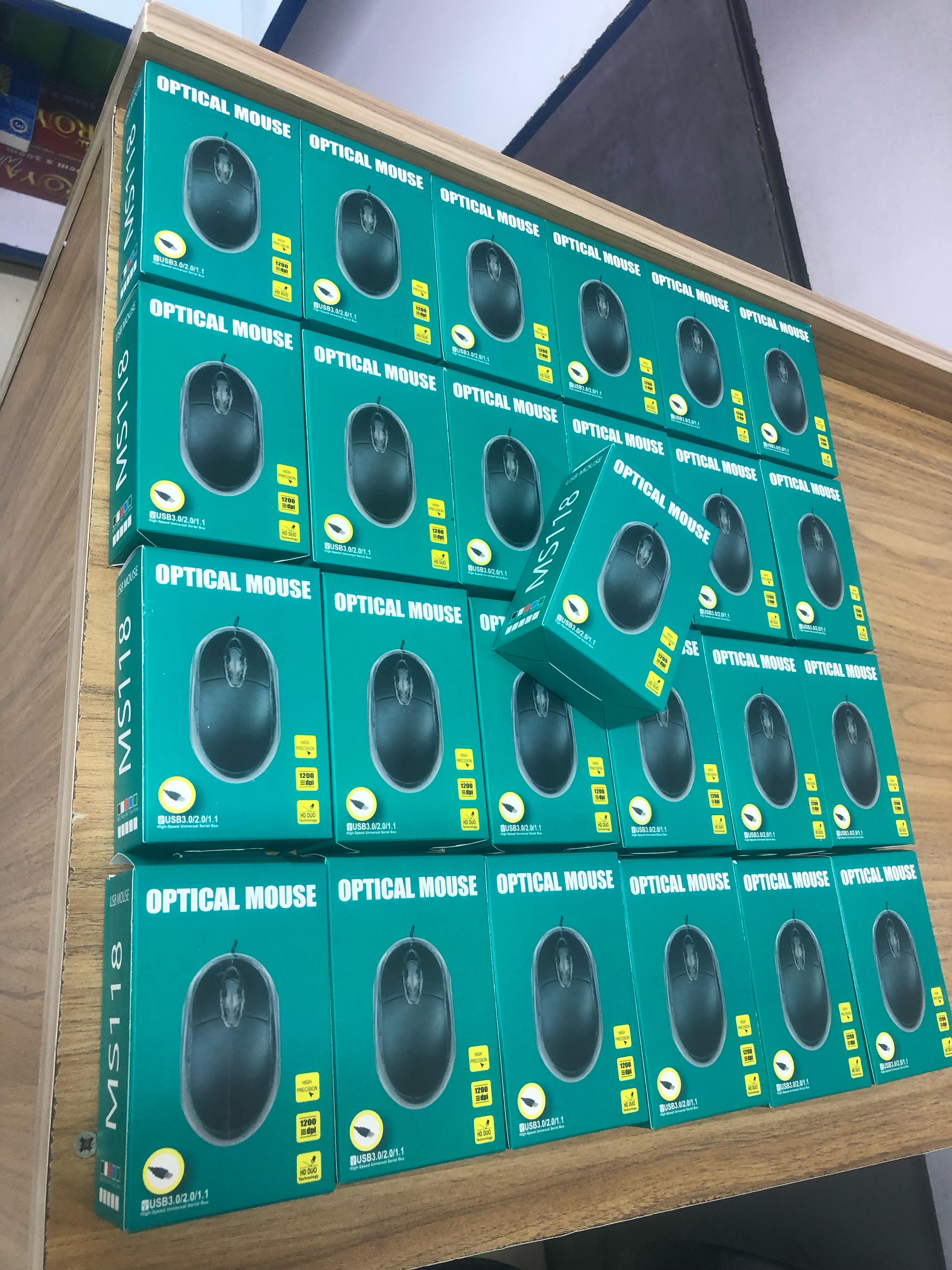 Limited Hot Offers QUALITY Cheap Fast Selling  Wired USB Mouse MS118 Optical Available USB port; Microsoft Windows XP/Vista/7/8 or Mac OSX 3 buttons: two primar