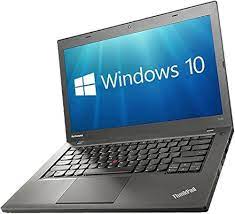 Refurbished Laptop Lenovo ThinkPad T450 Core i5 5th Gen 8GB+500GB HDD+14" Windows 10 Refurbished Lenovo Laptops Notebook Black 14 inch