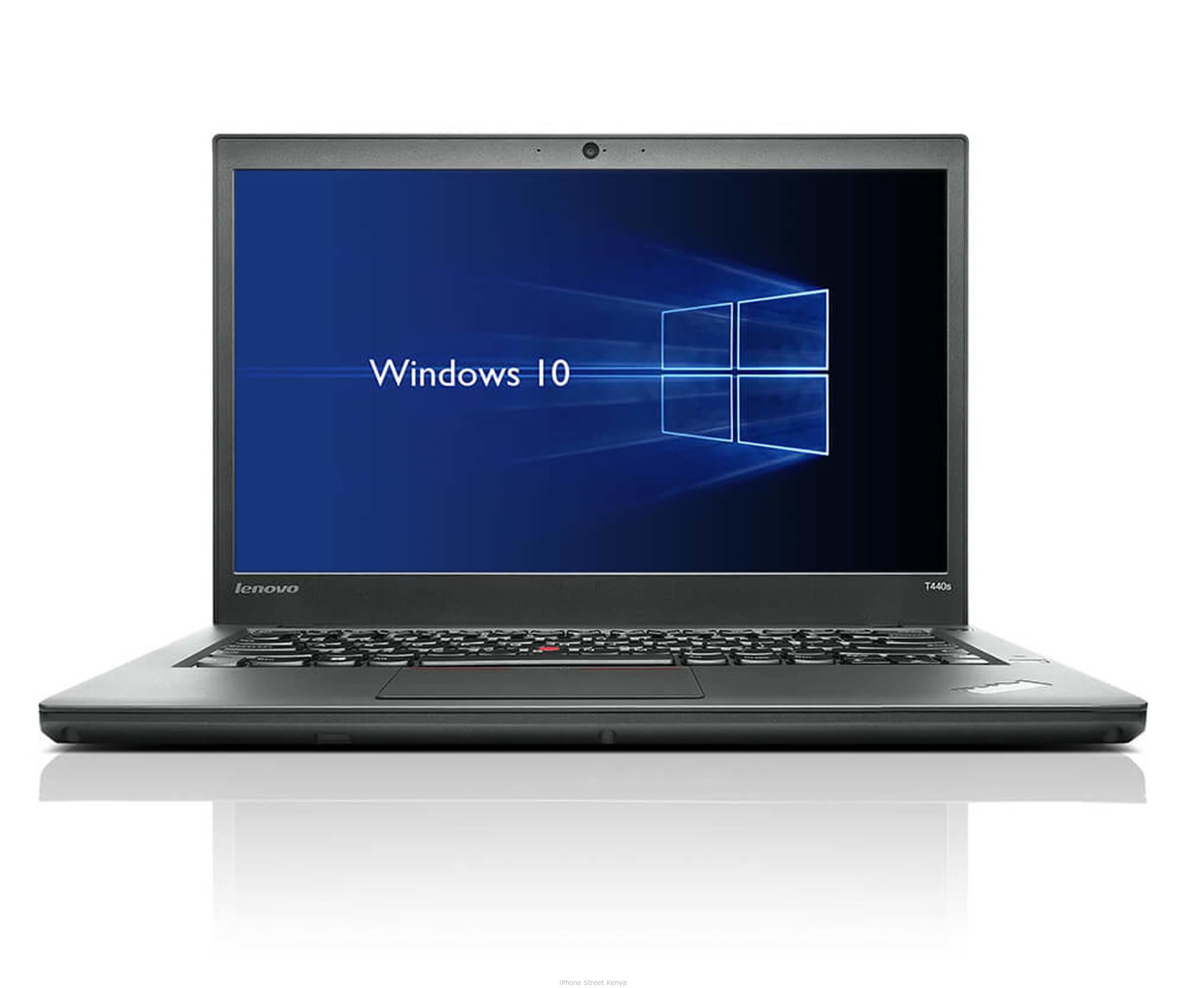 Refurbished Laptop Lenovo ThinkPad T450 Core i5 5th Gen 8GB+500GB HDD+14" Windows 10 Refurbished Lenovo Laptops Notebook Black 14 inch