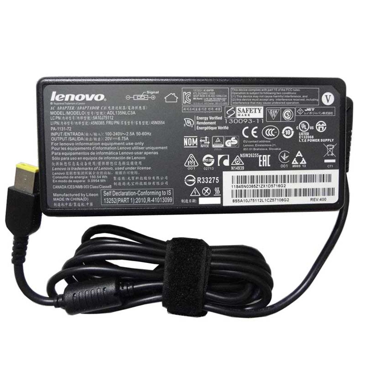 EX-UK lenovo usb 20v/3.25 original  laptop charger ,lenovo adapter 65w ,original adapter from lenovo
