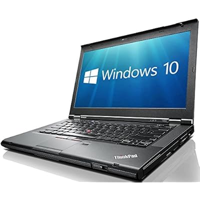 Refurbished Laptop Lenovo Thinkpad T430 Intel Core i5 3th Gen 4GB+128GB SSD+12.5" Windows 10 Refurbished Lenovo Laptops Notebook Black 14 inch