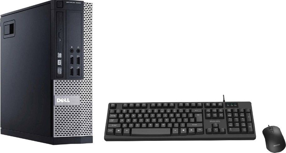 Dell  desktop core i5 4th gen 4gb 500gb hdd windows 10 pro installed,office 2019, , Refurblished desktop ,refurblished desktop with display port ,3.0 usb ,