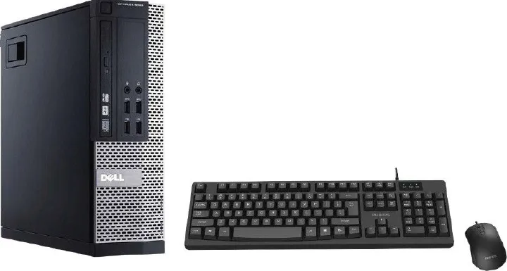 Dell  desktop core i5 4th gen 4gb 500gb hdd windows 10 pro installed,office 2019, , Refurblished desktop ,refurblished desktop with display port ,3.0 usb ,