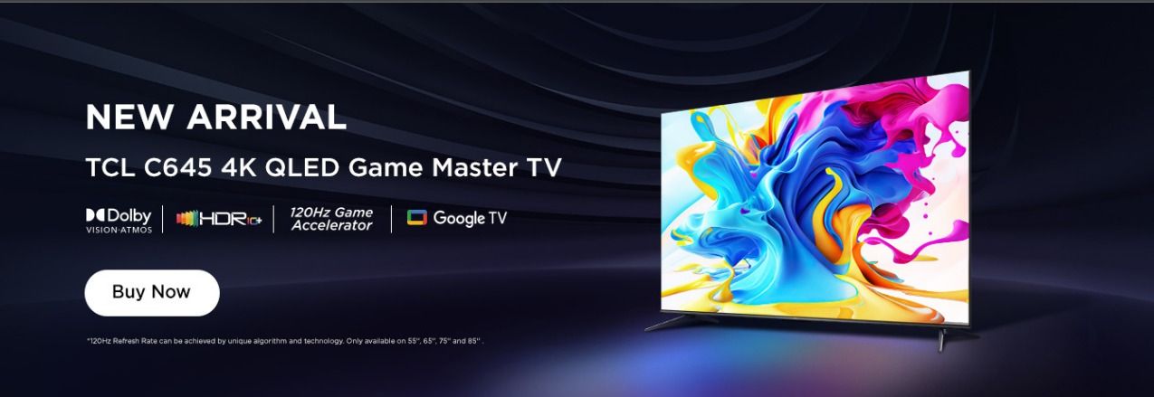 TCL 55 INCH Smart TV C645 QLED