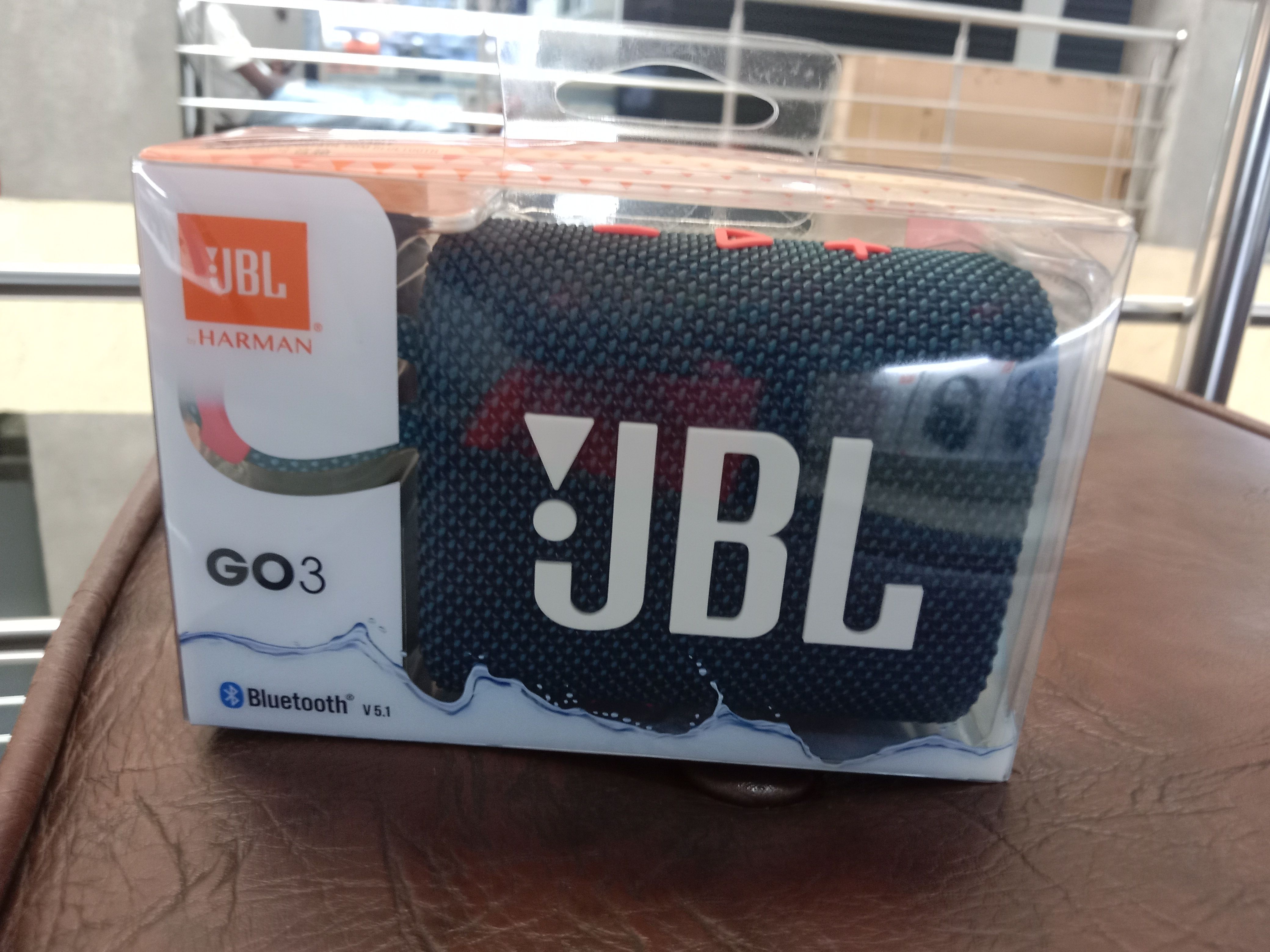 JBL Go 3 Bluetooth Portable Waterproof Speaker, 4.2W