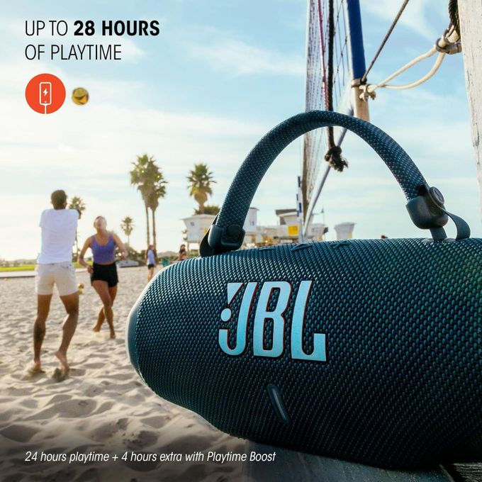 JBL Charge 6 Original Portable Waterproof wireless Bluetooth Speaker – Black